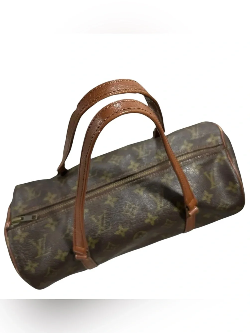 Louis Vuitton Monogram Leather 1982 Vintage Papillon 30 w.Dust Bag